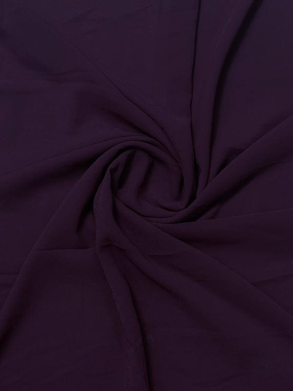 CLASSIC GEORAGETTE EGGPLANT