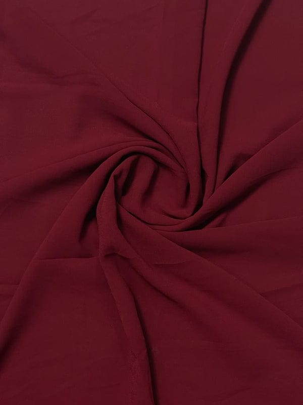 CLASSIC GEORGETTE MAROON
