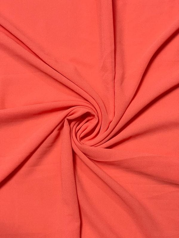 CLASSIC GEORGETTE NEON PEACH