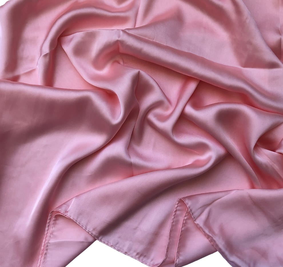 PLAIN SILK BABY PINK HIJAB