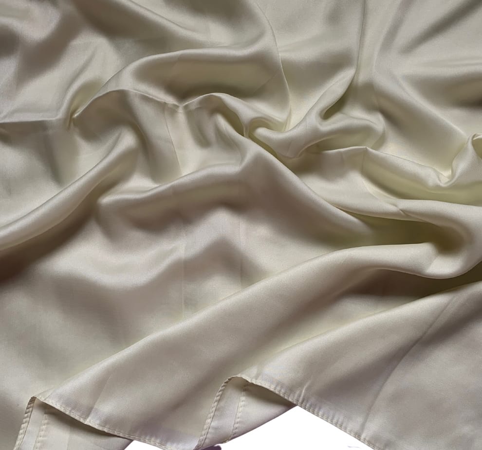 Plain Silk light Beige Hijab