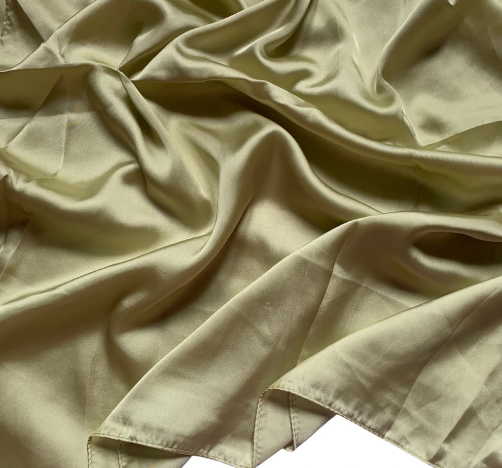 Plain Silk beige hijab