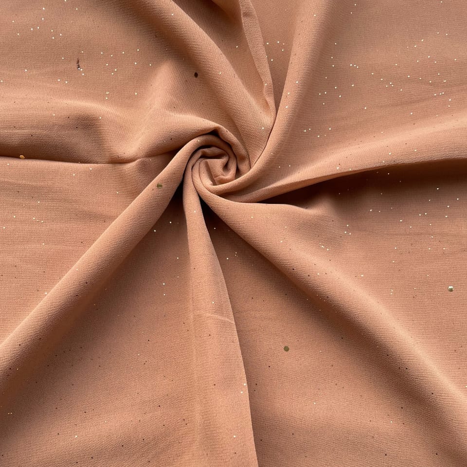 GLITTER GEORGETTE BRONZE HIJAB