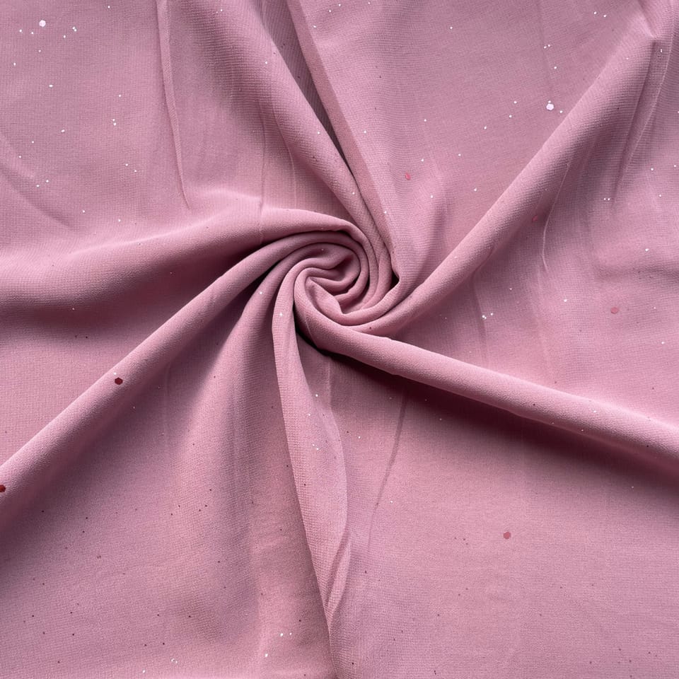 GLITTER GEORGETTE LIGHT PINK HIJAB