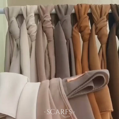 Bundles of 1 Hijabs+Niqab +Caps