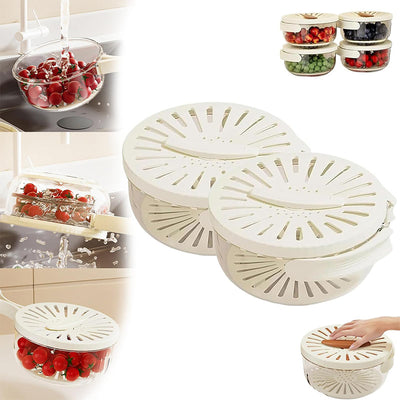 Folding Handle Drain Basket