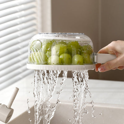 Folding Handle Drain Basket